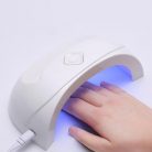 Mini ledes UV lámpa műkörömhöz / 18W (6X)