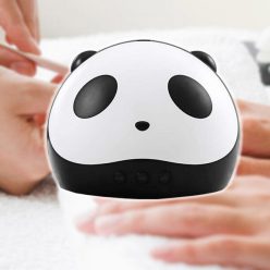 Panda mintájú ledes UV lámpa műkörömhöz