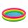 Intex rainbow felfújható háromgyűrűs gyermekmedence - 147x33 cm