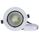 7W mini spot lámpa extra erős COB leddel / fehér keretes, billenthető