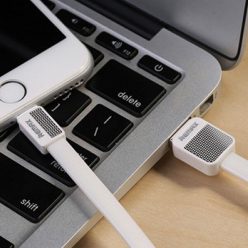 Metal töltő- és adatkábel / USB Type-C csatlakozóval