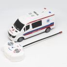 Távirányítós mentőautó / RC autó
