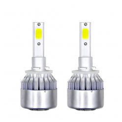 H1 C6 LED fényszóró szett / 1 pár, 36W, 3800LM