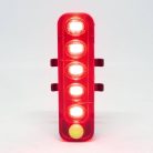 Hátsó, LED-es kerékpár lámpa / USB-ről tölthető (QX-W05)