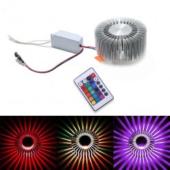   Dekorációs LED fény – hálózatra köthető hangulatvilágítás / 3W RGB LED