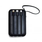 3 az 1-ben PowerBank - Micro USB, Type-C, Lightning kábelekkel / 2500 mAh