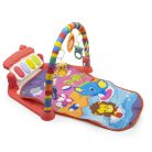 Játszószőnyeg és lábzongora babáknak, játékhíddal, 85 cm