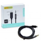 3.5 mm JACK és Lightning kábel / 100 cm