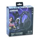 Professzionális gamer headset mikrofonnal és 1,2 méteres kábellel