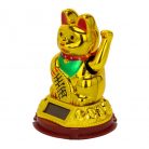 Maneki-neko tradicionális japán integető macska, szerencsét hoz - arany