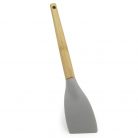 Szilikon spatula fa nyéllel, 31 cm