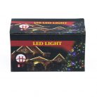 LED fényfüzér - 8 világítási mód, kék / 100 LED, 5 méteres fénykábel