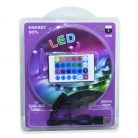 5 méteres RGB LED szalag, tévé háttérvilágítás - 30 led/méter, USB-s