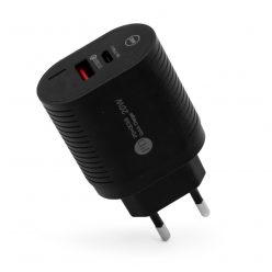   PD 20W hálózati gyorstöltő adapter, 2 db USB és 1 db Type-C csatlakozóval