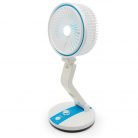 Asztali ventilátor – USB-vel töltető, 360°-ban dönthető