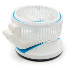 Asztali ventilátor – USB-vel töltető, 360°-ban dönthető