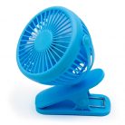 Asztalra csíptethető ventilátor – USB-vel töltető, 360°-ban forgatható