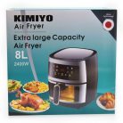 Forrólevegős fritőz - 8 literes air fryer - 2400W