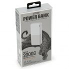 20.000 mAh PowerBank - fehér