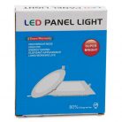 6W négyzetes LED panel – hideg fehér