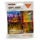 20 LED-es dugós karácsonyi fényfüzér, meleg fehér - 2 m