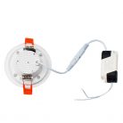 6W mini spot lámpa extra erős leddel / beépíthető, 100 mm