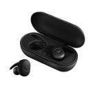 Vezeték nélküli stereo headset / Bluetooth fülhallgató tokba épített töltővel, DT1