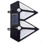 72 ledes kültéri napelemes fali lámpa, fény- és mozgásérzékelővel (8019)