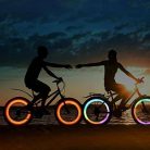 Multicolor LED küllővilágítás / macskaszem kerékpárra