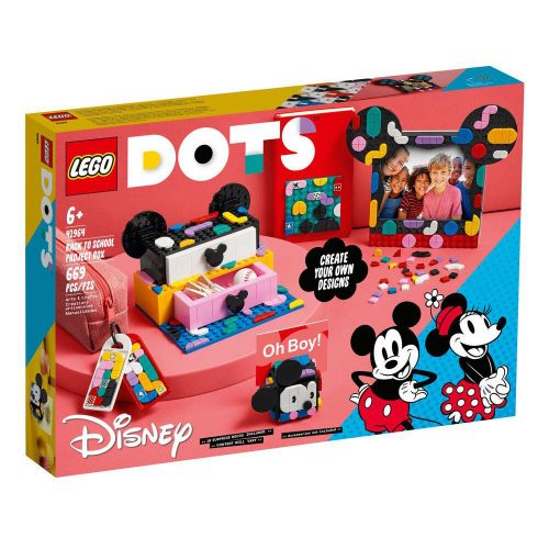 LEGO DOTS Mickey egér és Minnie egér tanévkezdő doboz 41964